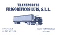 Frigor�ficos Luis, transportes