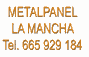 Metalpanel La Mancha